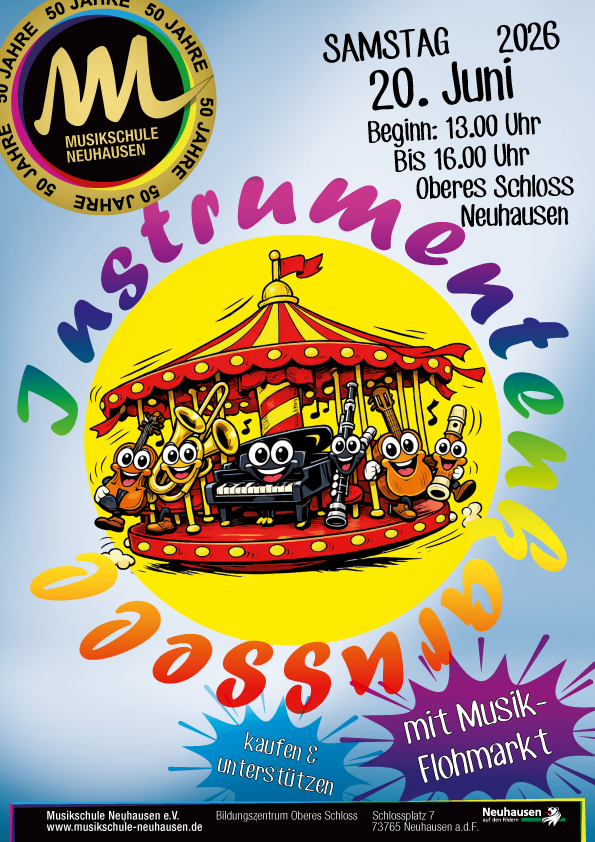 Plakat Instrumentenkarussell